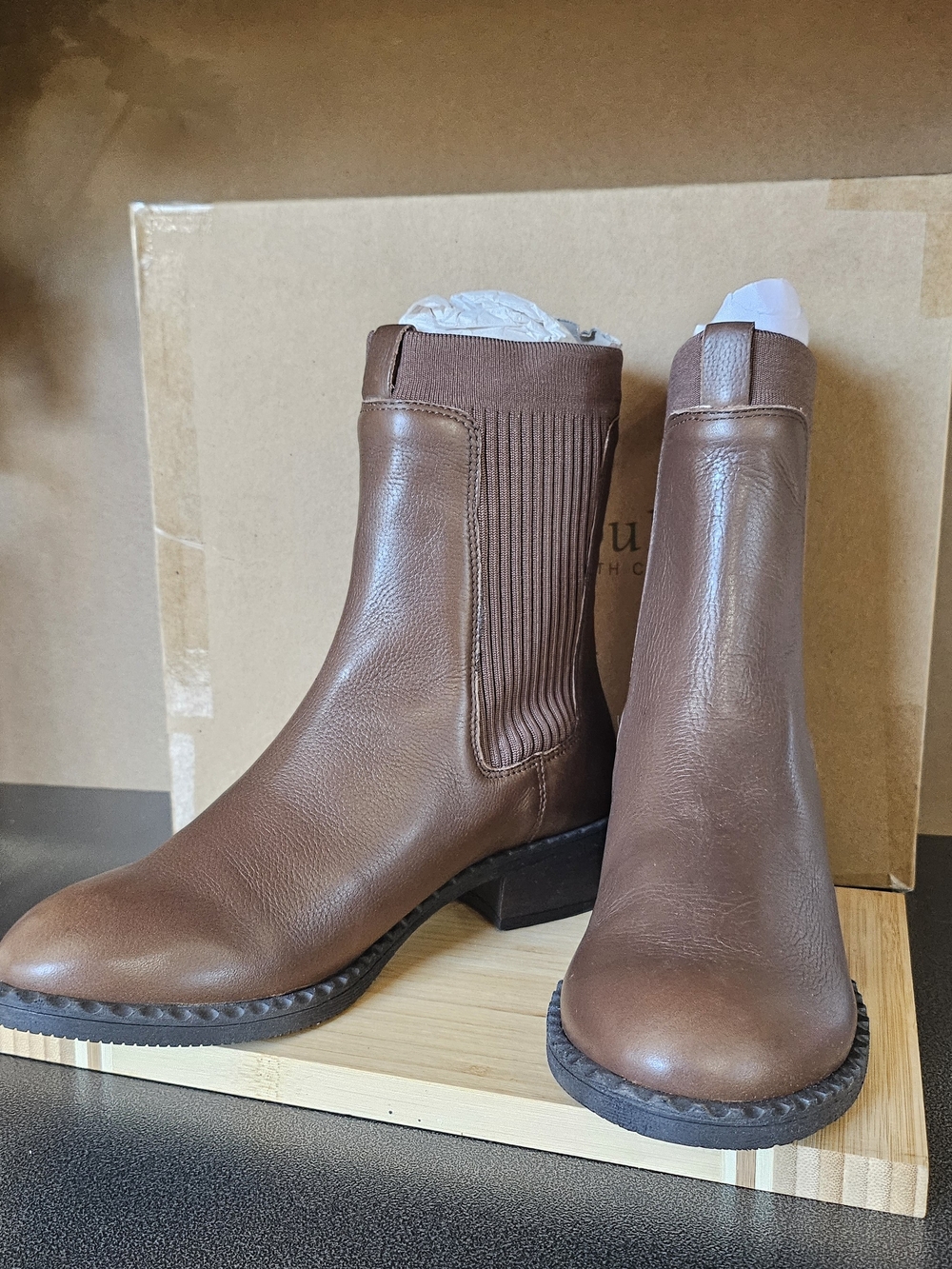 Gentle Souls Leather Chelsea Boots
